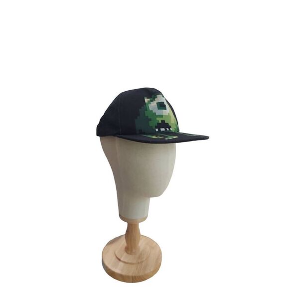 Mike Wazowski Black Flat Brim Hat - Picture 2 of 4
